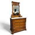 Antico Cassettone in noce Fine XIX secolo - Vassallo Antiques Antiquariato Online