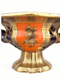 Antico Centrotavola in porcellana Mason's - Vassallo Antiques Antiquariato Online