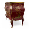 Antico comò in legno laccato e dipinto - Vassallo Antiques Antiquariato Online
