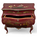 Antico comò in legno laccato e dipinto - Vassallo Antiques Antiquariato Online
