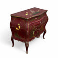 Antico comò in legno laccato e dipinto - Vassallo Antiques Antiquariato Online