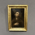Antico Dipinto olio su tavola epoca '700 San Francesco - Vassallo Antiques Antiquariato Online