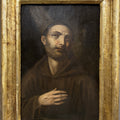 Antico Dipinto olio su tavola epoca '700 San Francesco - Vassallo Antiques Antiquariato Online