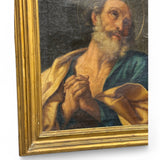 Antico Dipinto Pentimento di San Pietro XIX secolo - Vassallo Antiques Antiquariato Online