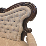 Antico Divano Luigi Filippo Napoletano in palissandro - Vassallo Antiques Antiquariato Online