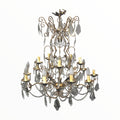 Antico Lampadario a gocce Liberty - Vassallo Antiques Antiquariato Online