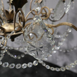 Antico Lampadario a gocce Liberty - Vassallo Antiques Antiquariato Online