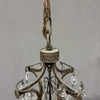 Antico Lampadario Liberty con pendenti - Vassallo Antiques Antiquariato Online