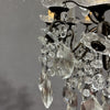 Antico Lampadario Liberty con pendenti - Vassallo Antiques Antiquariato Online