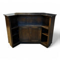 Antico Mobile Bar in rovere Londinese da Pub - Vassallo Antiques Antiquariato Online