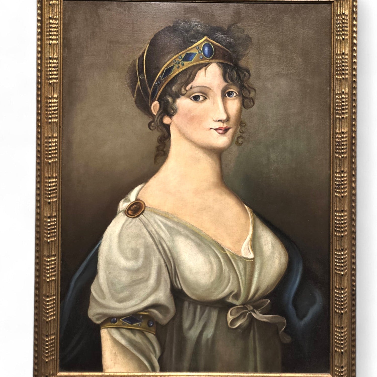 Antico Ritratto di Luisa di Meclemburgo - Strelitz, regina di Prussia - Vassallo Antiques Antiquariato Online