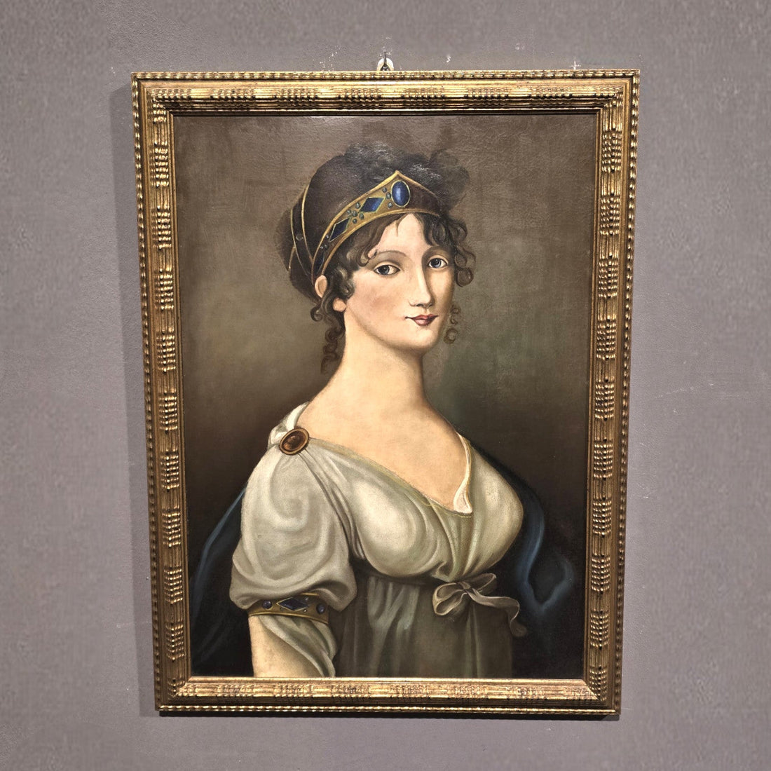 Antico Ritratto di Luisa di Meclemburgo - Strelitz, regina di Prussia - Vassallo Antiques Antiquariato Online