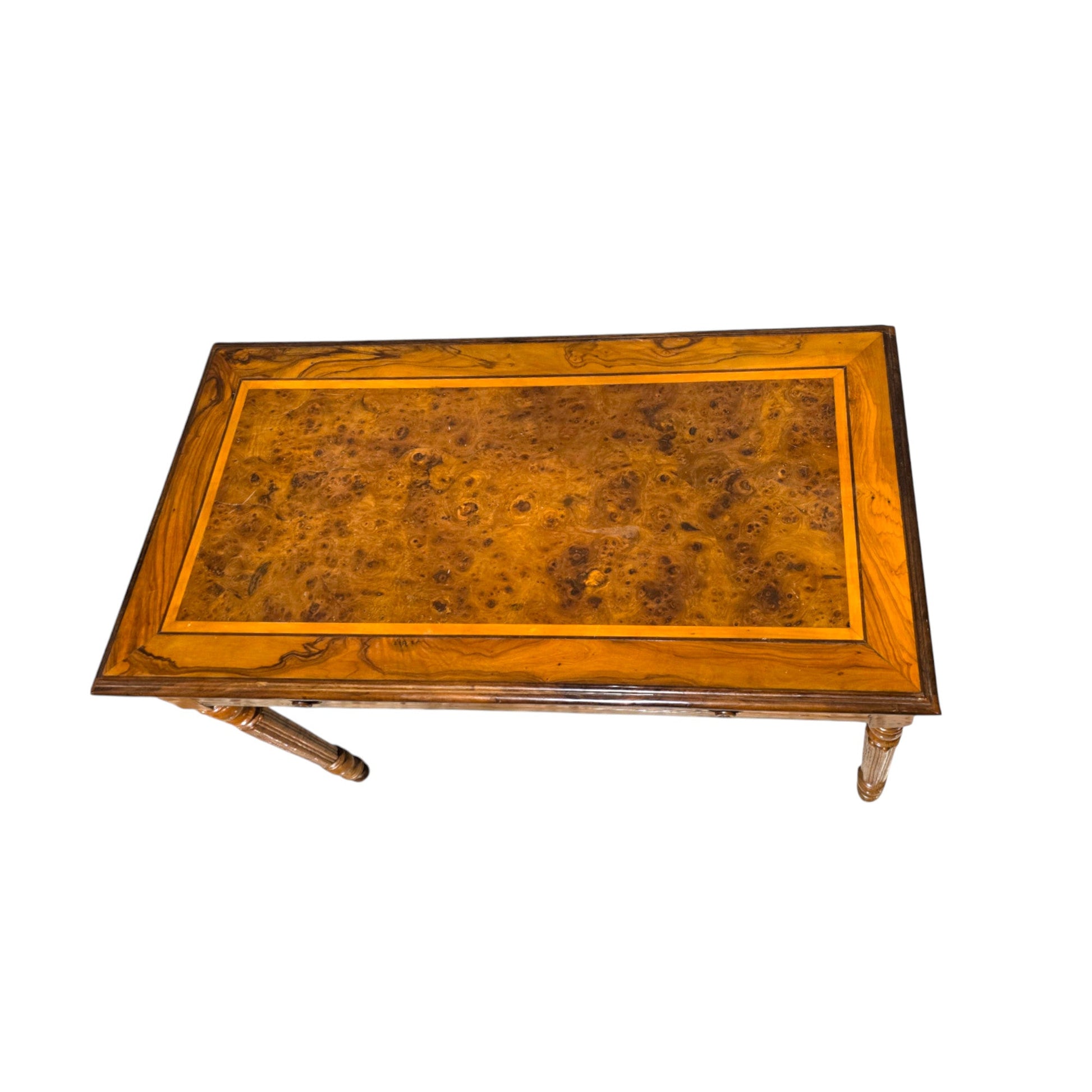 Antico Scrittoio Vittoriano in radica di noce - Vassallo Antiques Antiquariato Online