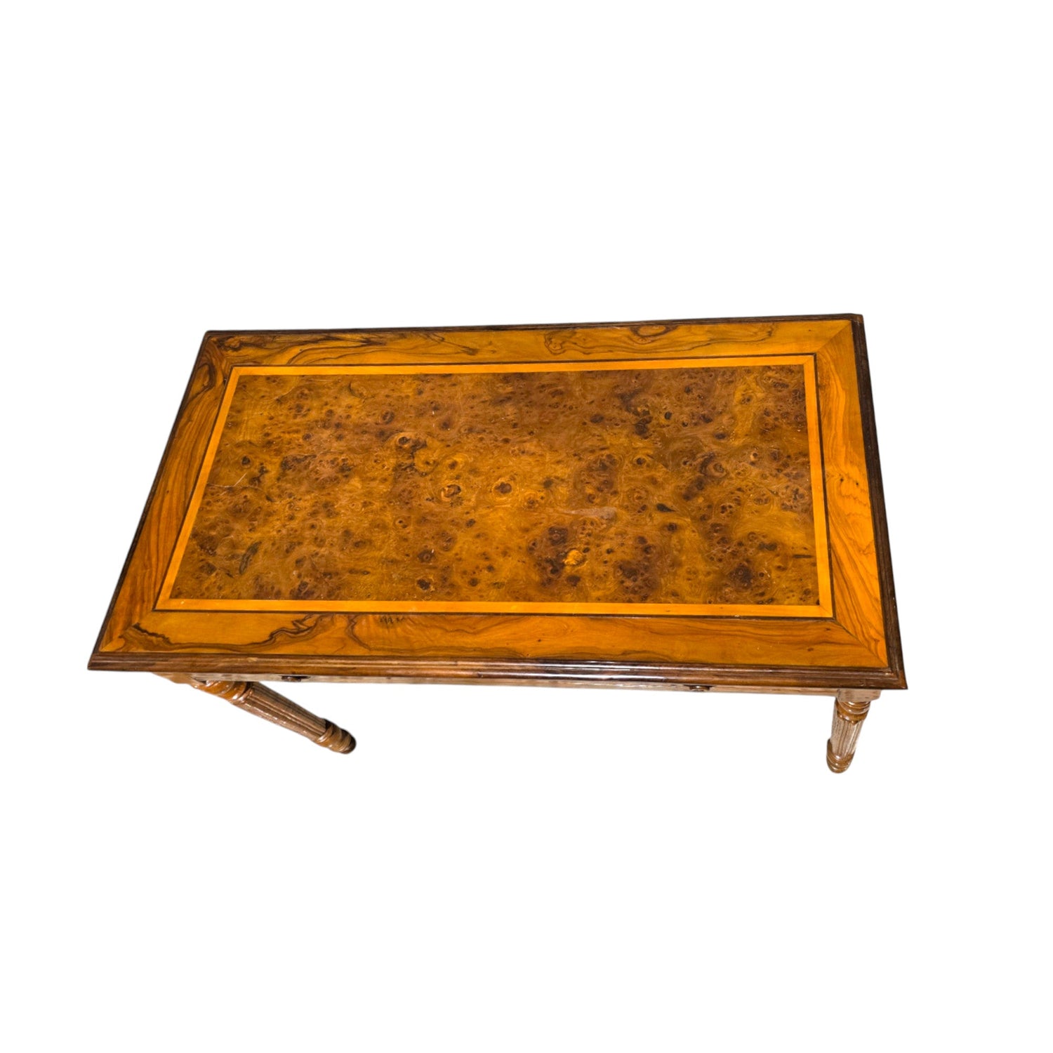 Antico Scrittoio Vittoriano in radica di noce - Vassallo Antiques Antiquariato Online