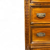 Antico settimanale intagliato in noce massello - Vassallo Antiques Antiquariato Online