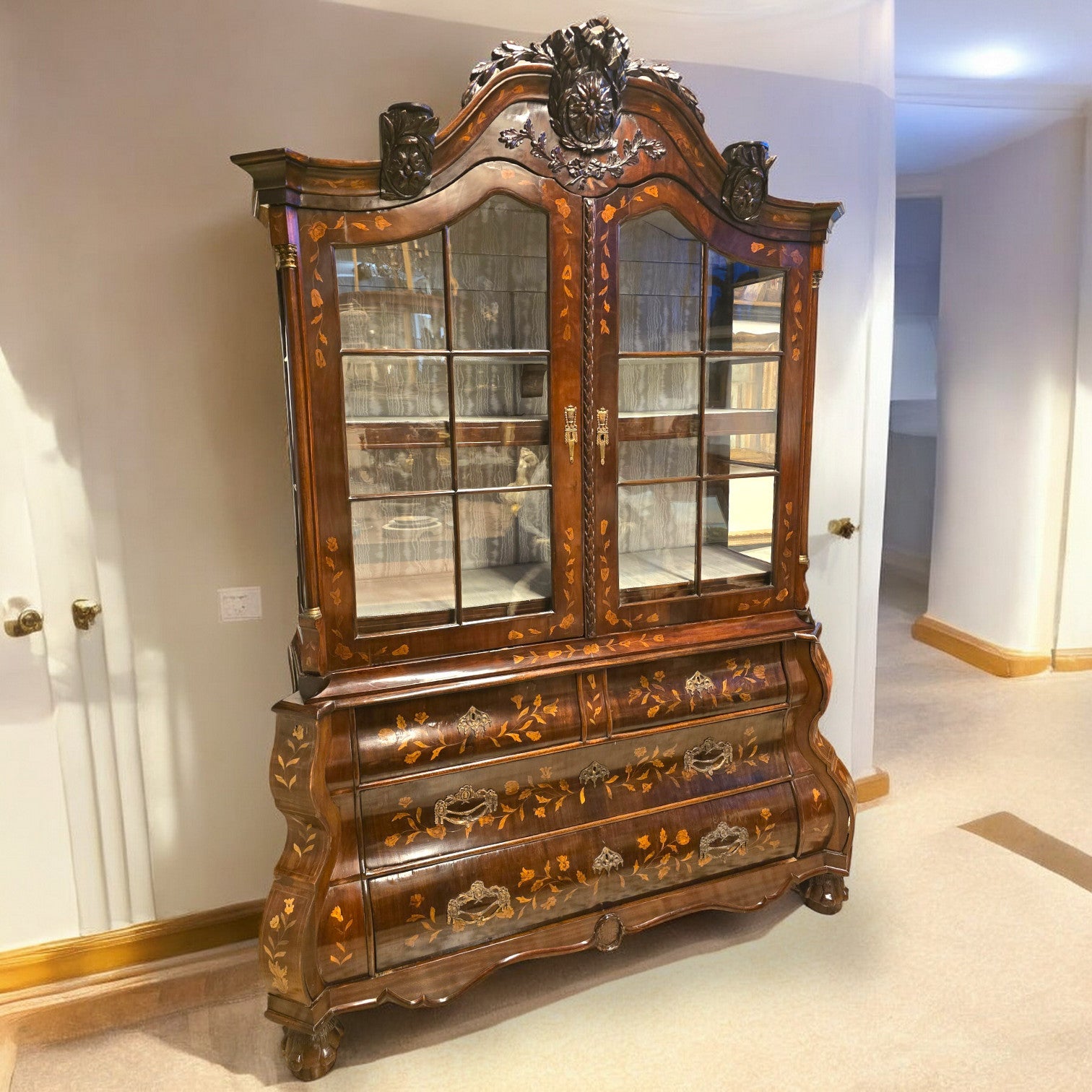 Antico Trumeau Olandese Impero - Vassallo Antiques Antiquariato Online