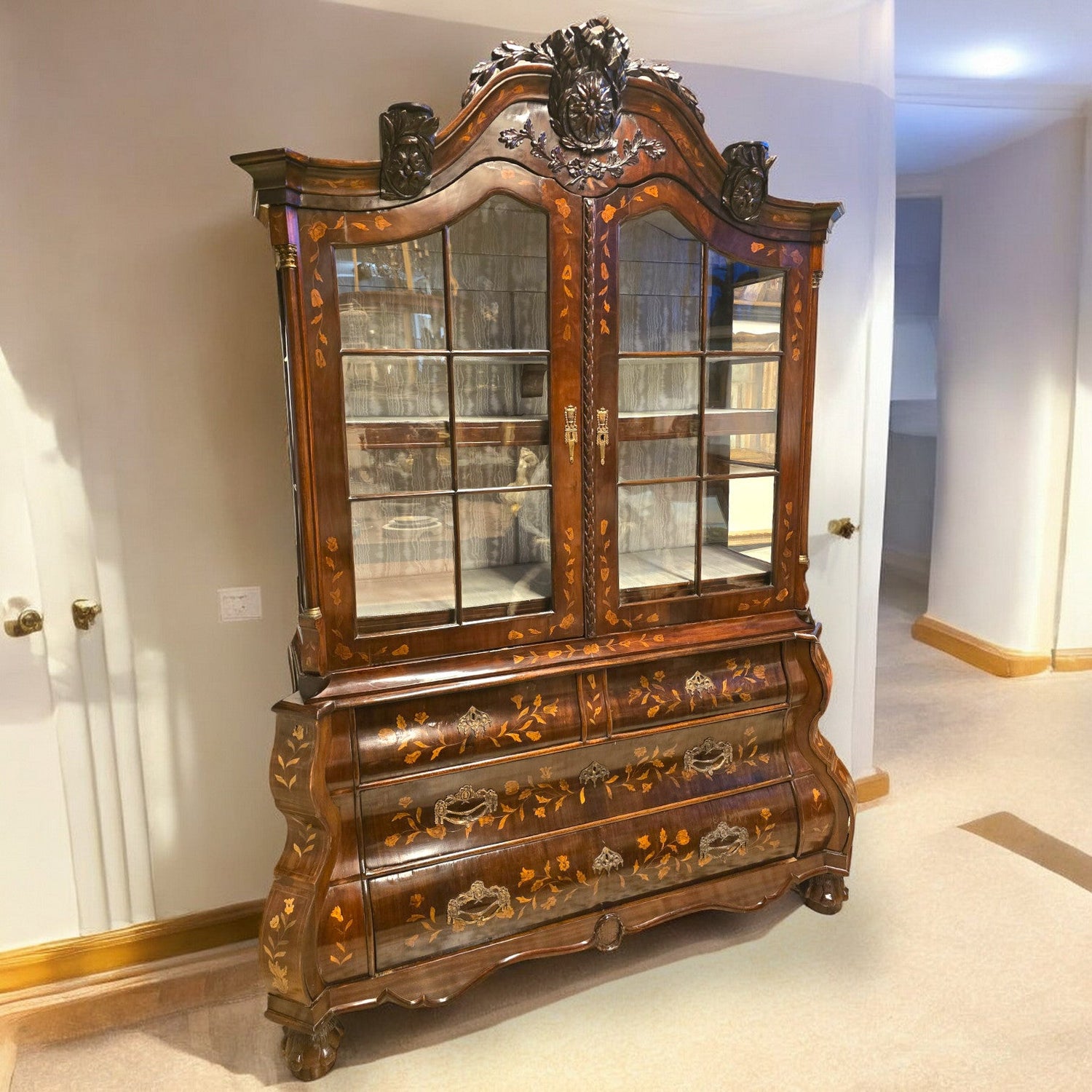 Antico Trumeau Olandese Impero - Vassallo Antiques Antiquariato Online