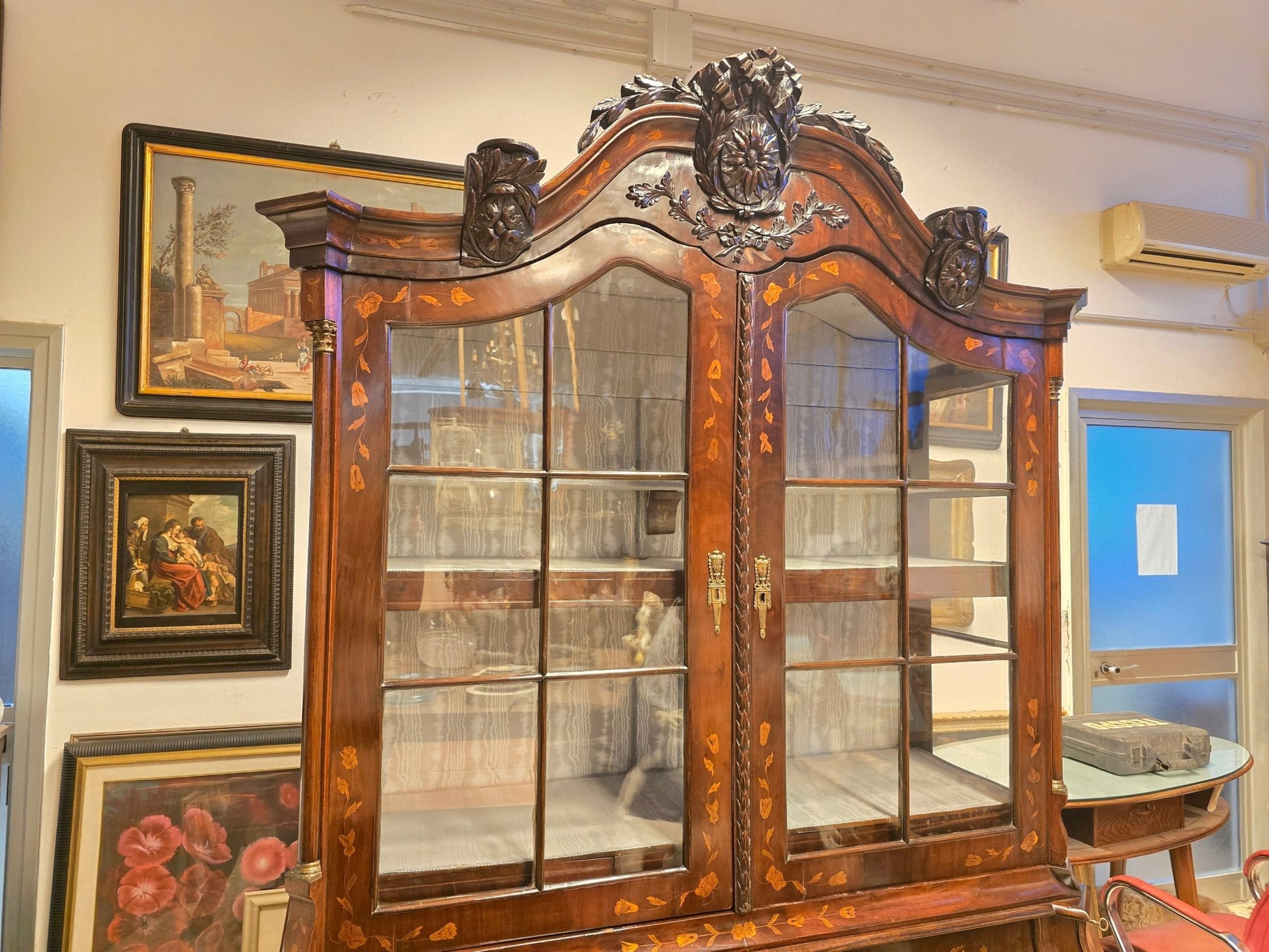 Antico Trumeau Olandese Impero - Vassallo Antiques Antiquariato Online
