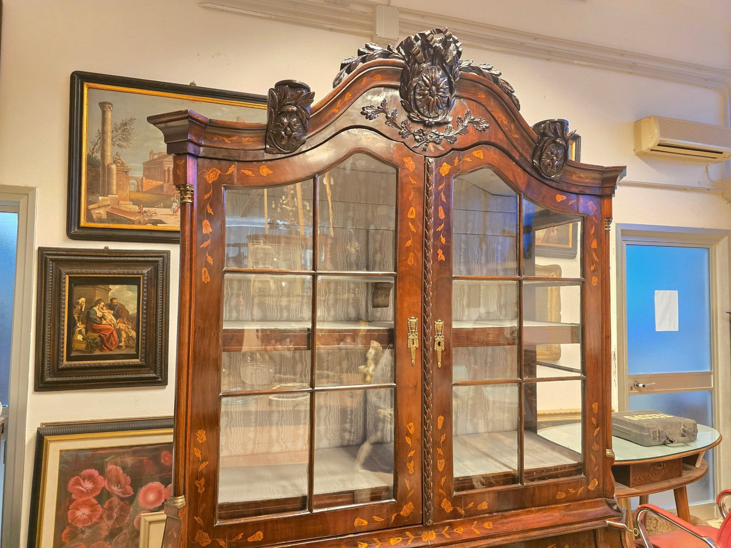 Antico Trumeau Olandese Impero - Vassallo Antiques Antiquariato Online