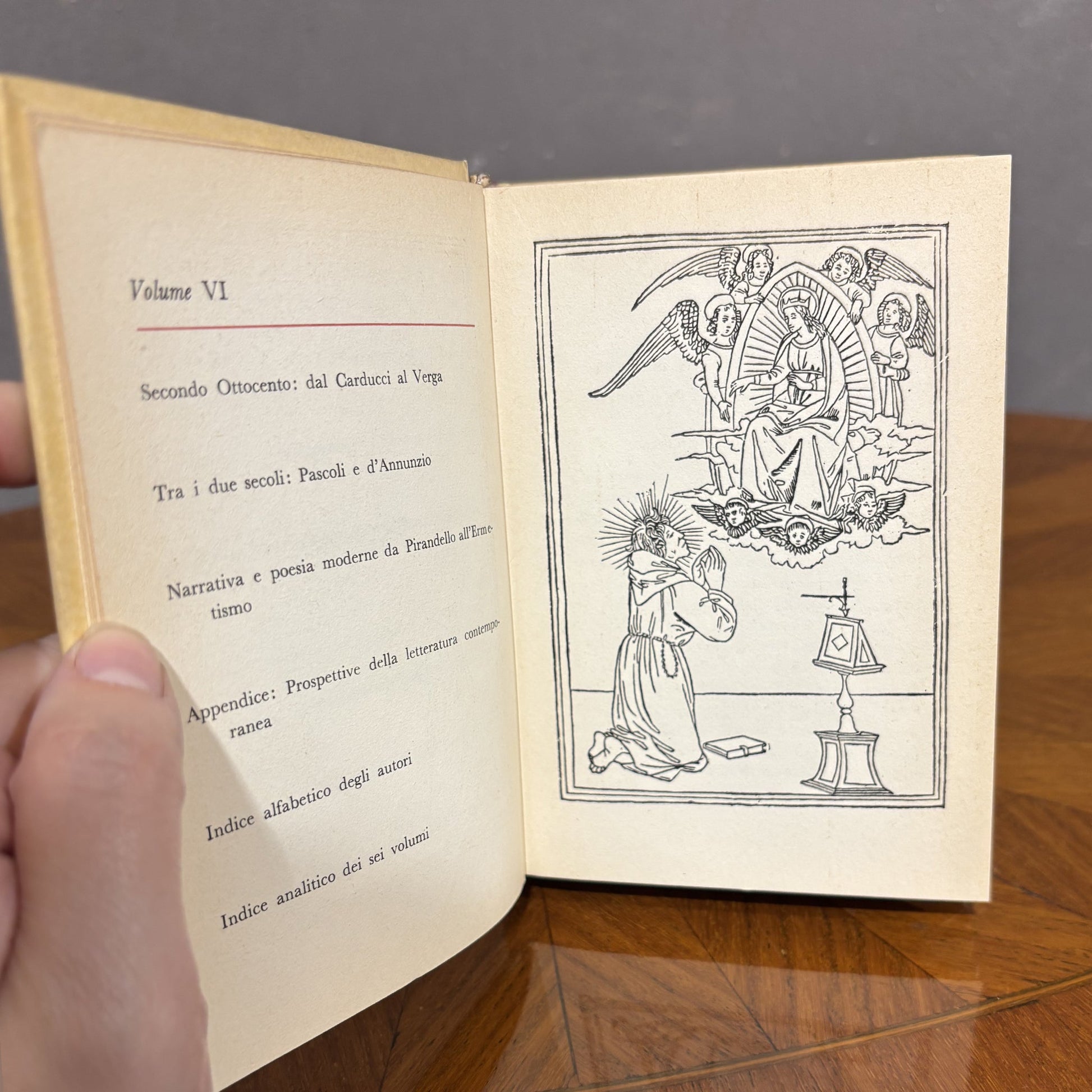Antologia "Il tesoro della poesia e della prosa italiane" - 1963 - Vassallo Antiques Antiquariato Online