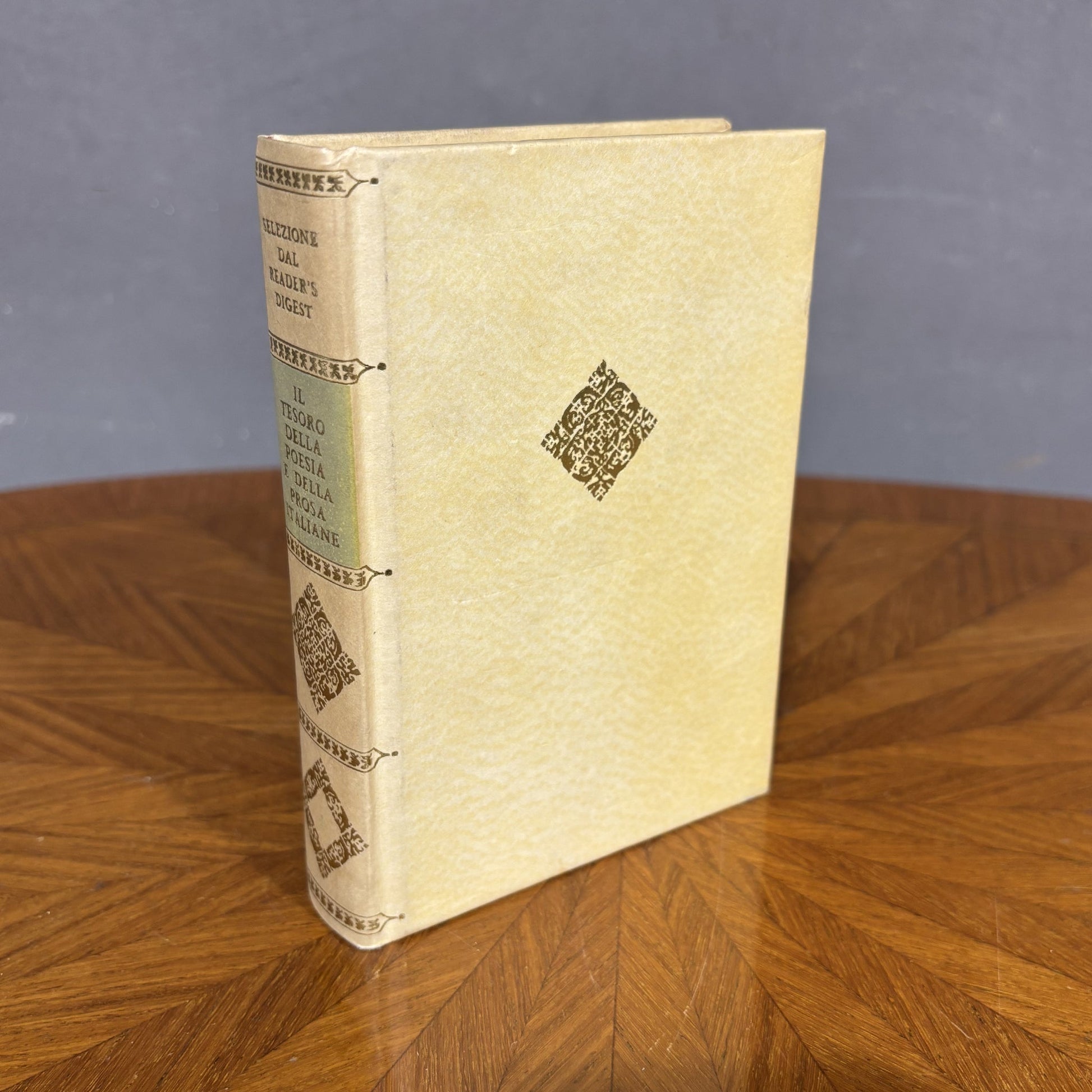 Antologia "Il tesoro della poesia e della prosa italiane" - 1963 - Vassallo Antiques Antiquariato Online