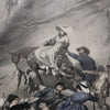 Ascension du mont Righi - Chromolitografia su carta - Vassallo Antiques Antiquariato Online