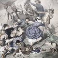 Ascension du mont Righi - Chromolitografia su carta - Vassallo Antiques Antiquariato Online