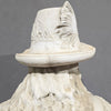 Antico busto in marmo bianco Carnevale Giuseppe (1887)