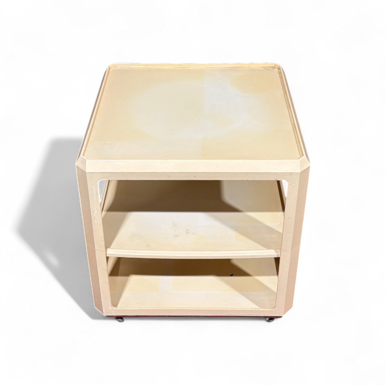 Carrellino di design Kartell anni '60 - Vassallo Antiques Antiquariato Online