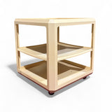 Carrellino di design Kartell anni '60 - Vassallo Antiques Antiquariato Online