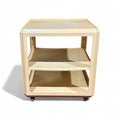 Carrellino di design Kartell anni '60 - Vassallo Antiques Antiquariato Online