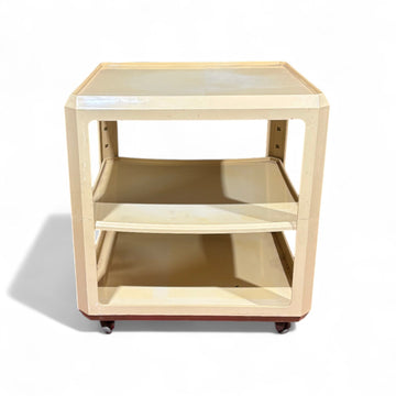 Carrellino di design Kartell anni '60 - Vassallo Antiques Antiquariato Online