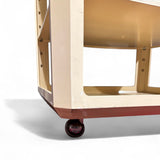 Carrellino di design Kartell anni '60 - Vassallo Antiques Antiquariato Online