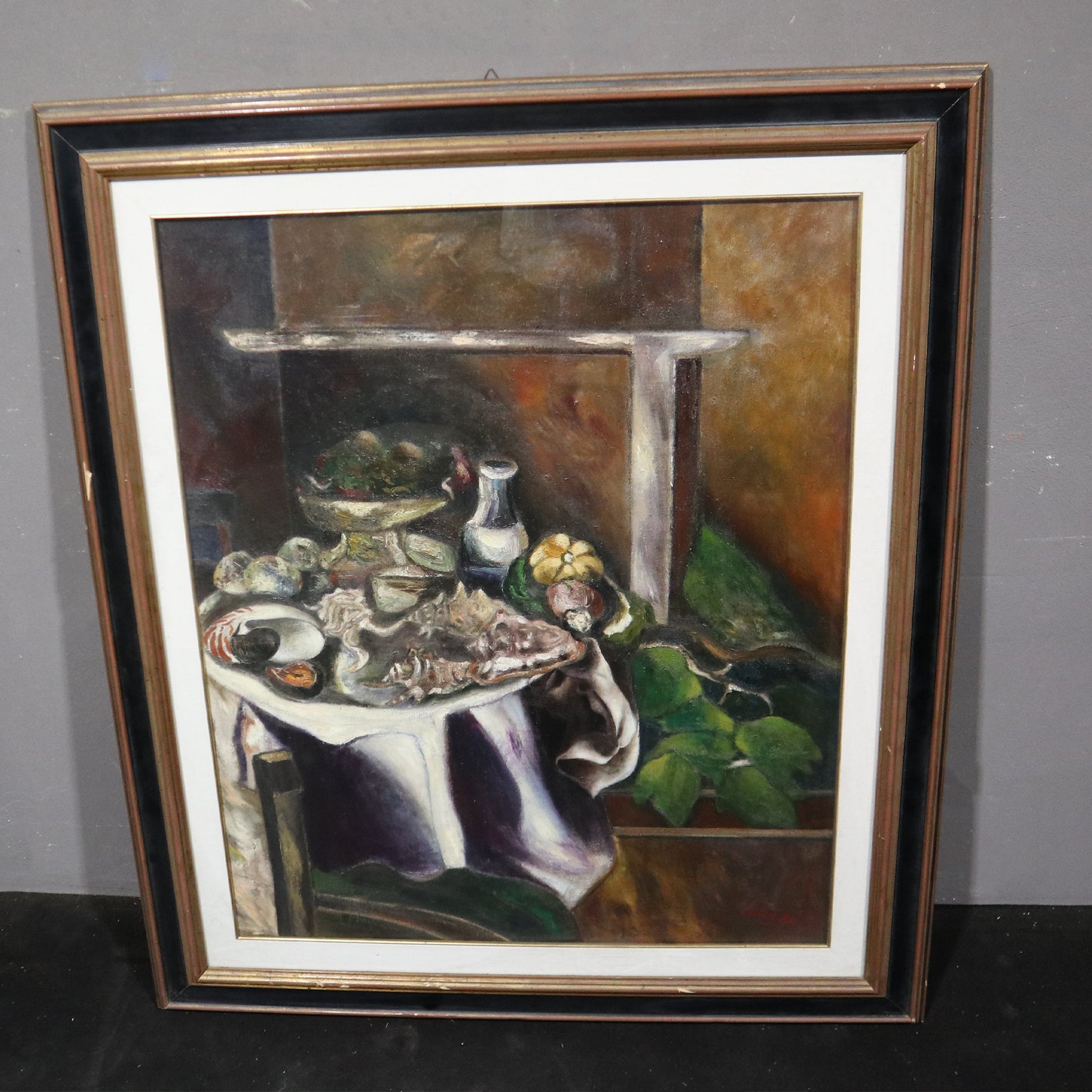 Cattaneo - Natura morta, dipinto su tela - Vassallo Antiques Antiquariato Online
