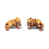 Coppia di Cani di Foo in pietra saponaria - Vassallo Antiques Antiquariato Online