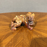 Coppia di Cani di Foo in pietra saponaria - Vassallo Antiques Antiquariato Online