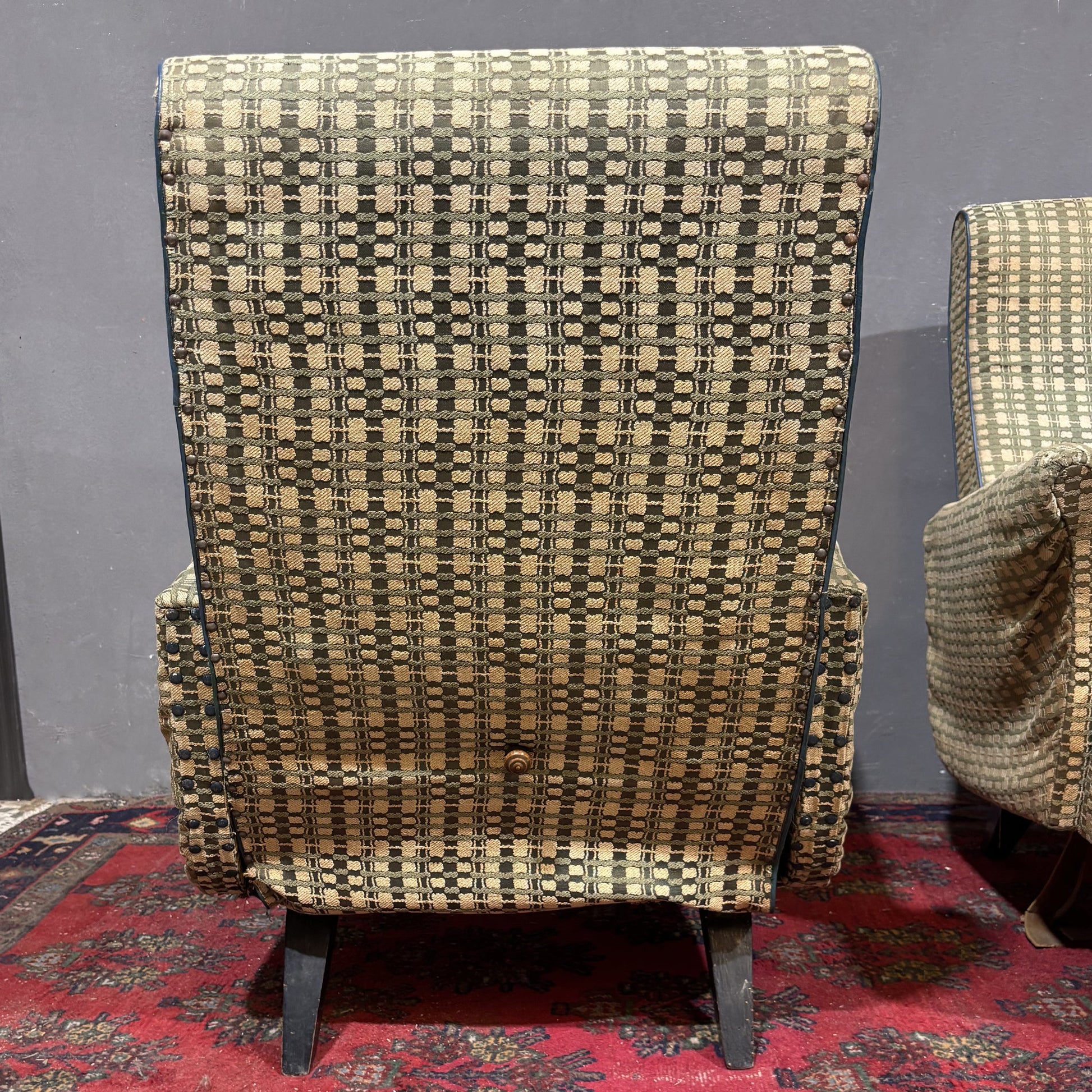 Coppia di poltrone di design anni '50 - Vassallo Antiques Antiquariato Online