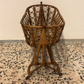 Culla Vintage in bambù anni '50 - Vassallo Antiques Antiquariato Online