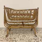Culla Vintage in bambù anni '50 - Vassallo Antiques Antiquariato Online