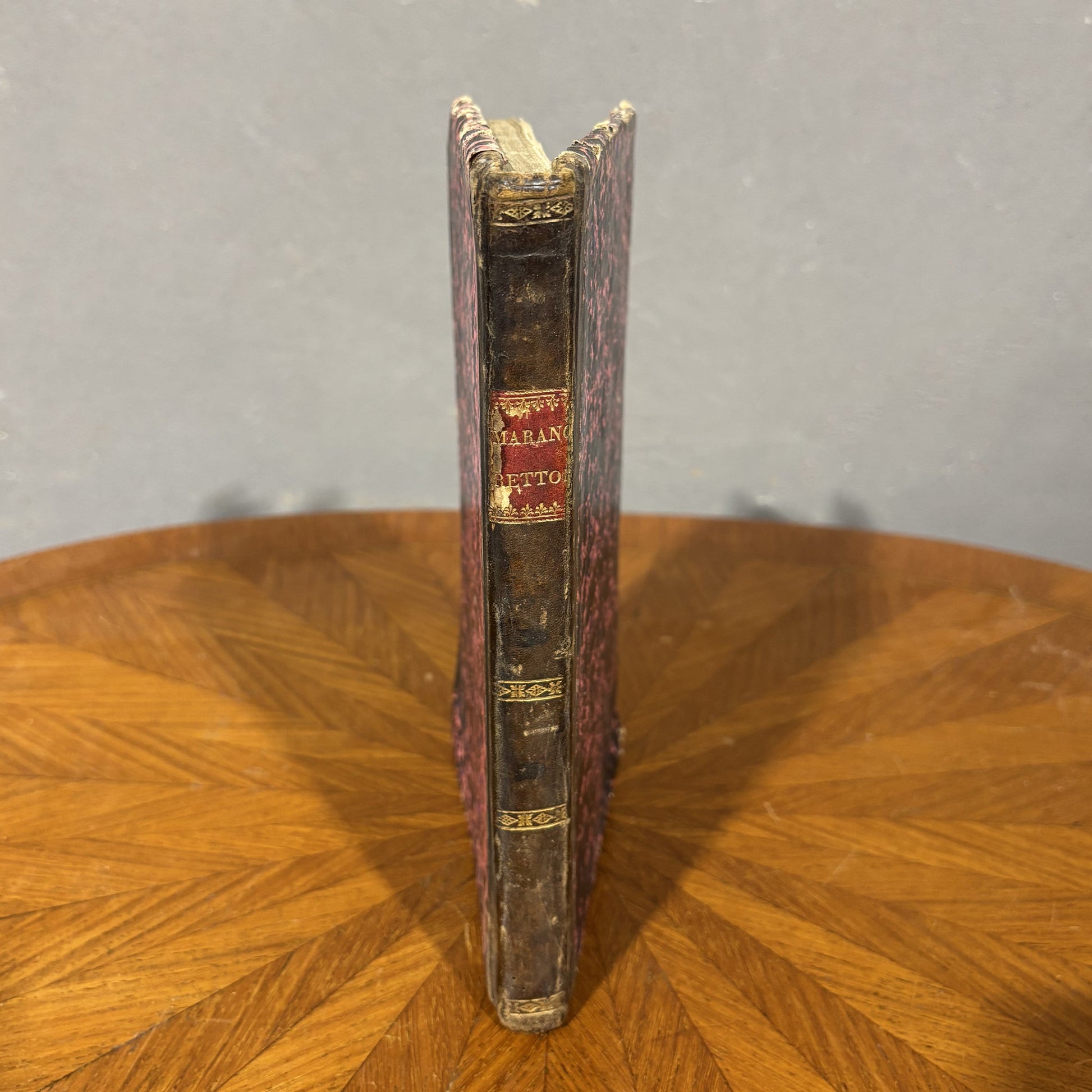 Delle regole dell'arte rettorica, Geronimo Marano 1919 - Vassallo Antiques Antiquariato Online