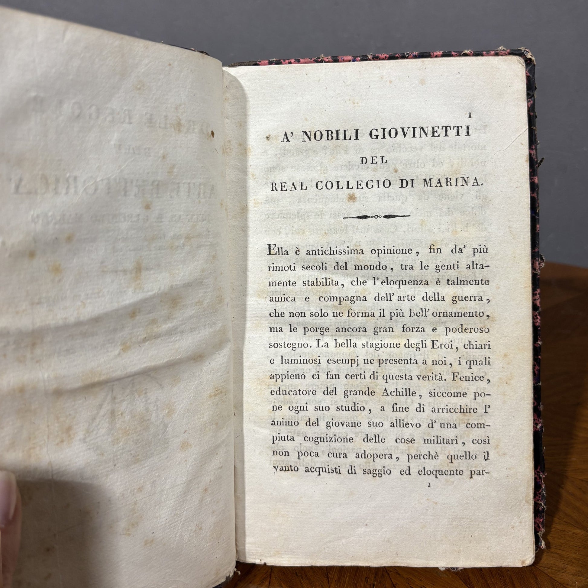 Delle regole dell'arte rettorica, Geronimo Marano 1919 - Vassallo Antiques Antiquariato Online
