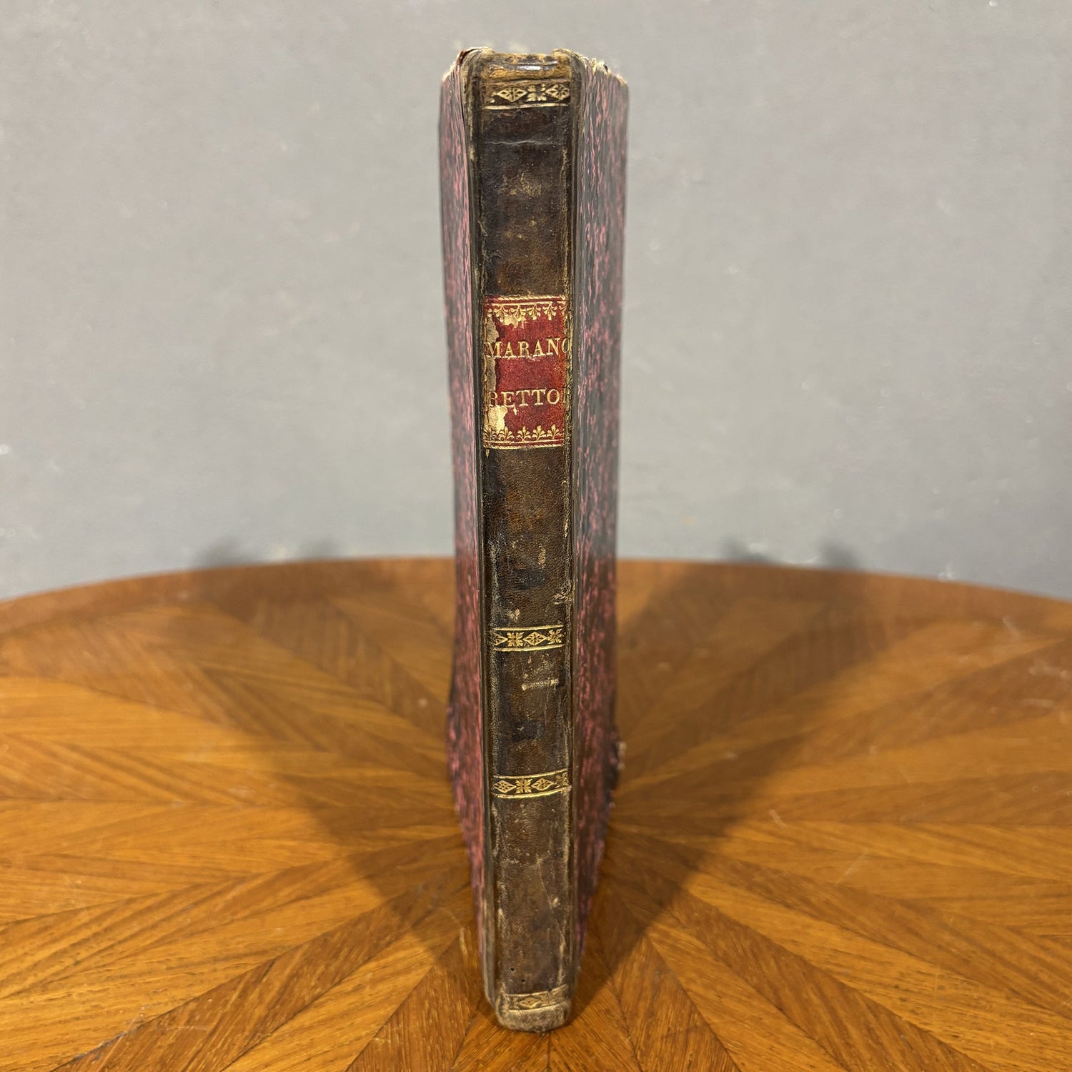Delle regole dell'arte rettorica, Geronimo Marano 1919 - Vassallo Antiques Antiquariato Online