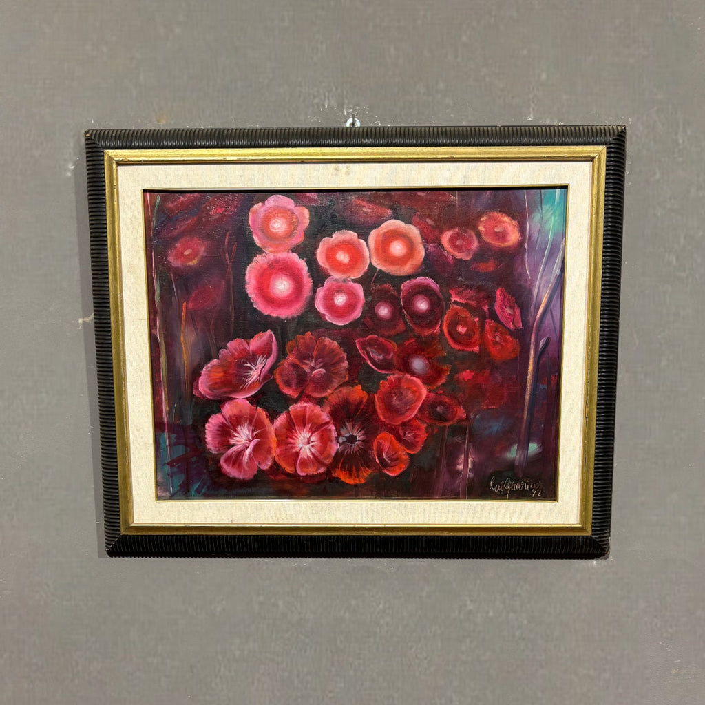 Dipinto ad olio "Fiori" - Vassallo Antiques Antiquariato Online