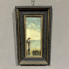 Dipinto ad olio su tavola Pescatore - Vassallo Antiques Antiquariato Online