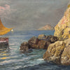 Dipinto marina Sorrentina fine XIX secolo - Vassallo Antiques Antiquariato Online