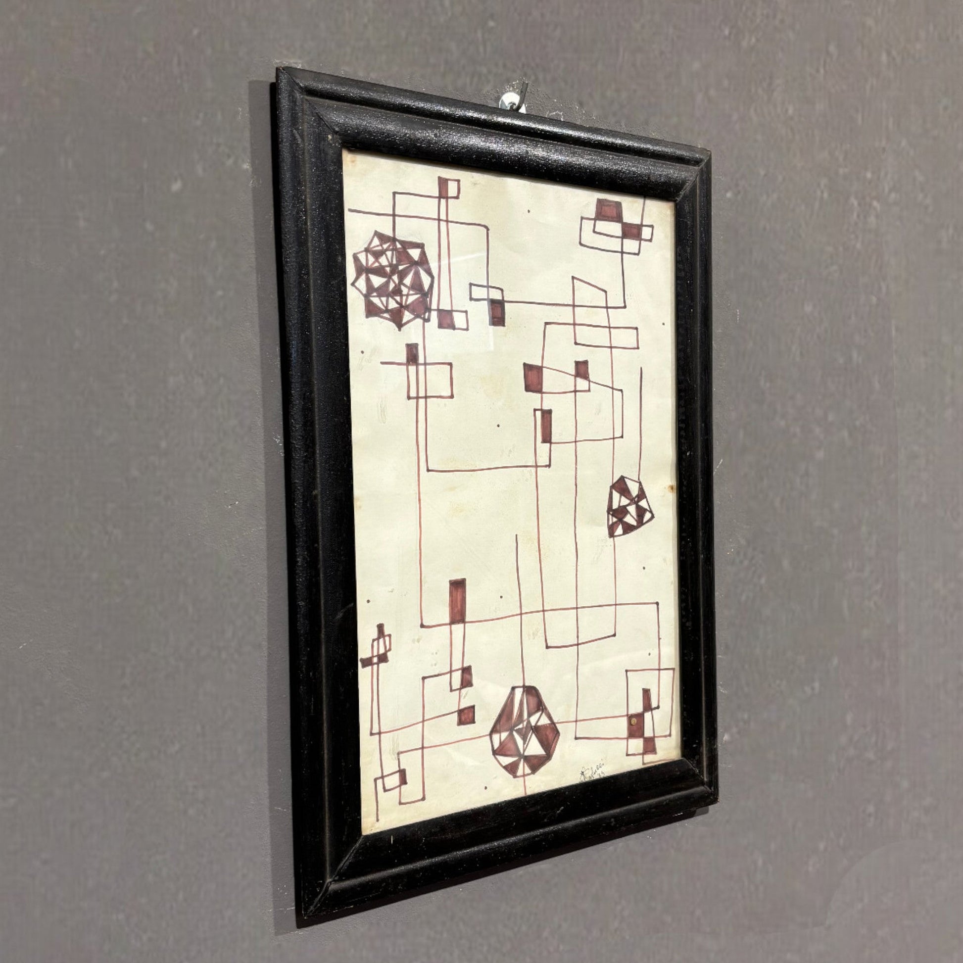 Disegno grafico di design - Vassallo Antiques Antiquariato Online
