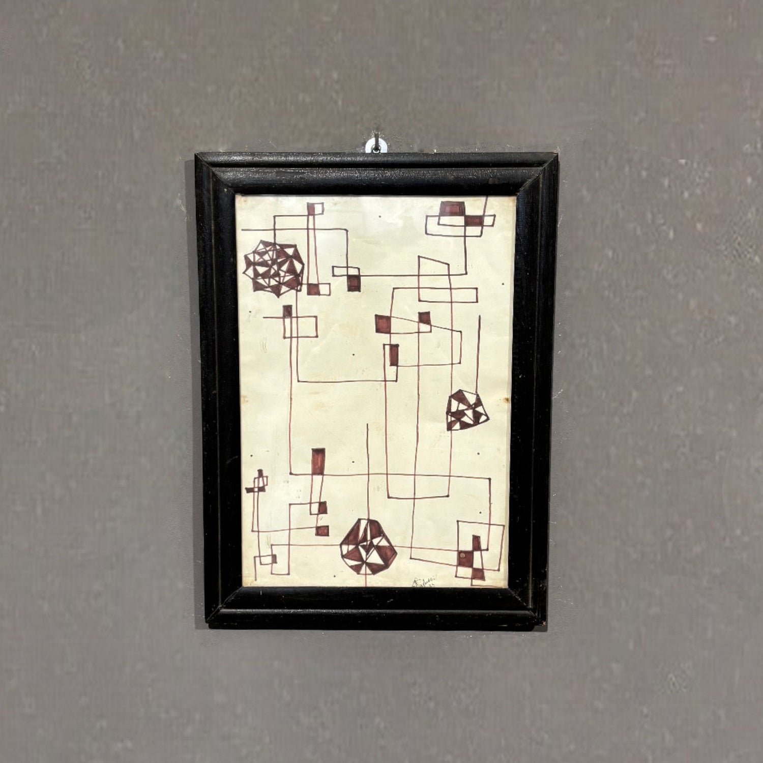 Disegno grafico di design - Vassallo Antiques Antiquariato Online