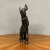 Antica scultura in bronzo fine XIX secolo
