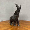 Antica scultura in bronzo fine XIX secolo