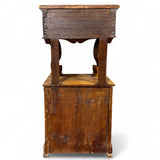 Elegante Comodino a virgola fine '800 - Vassallo Antiques Antiquariato Online